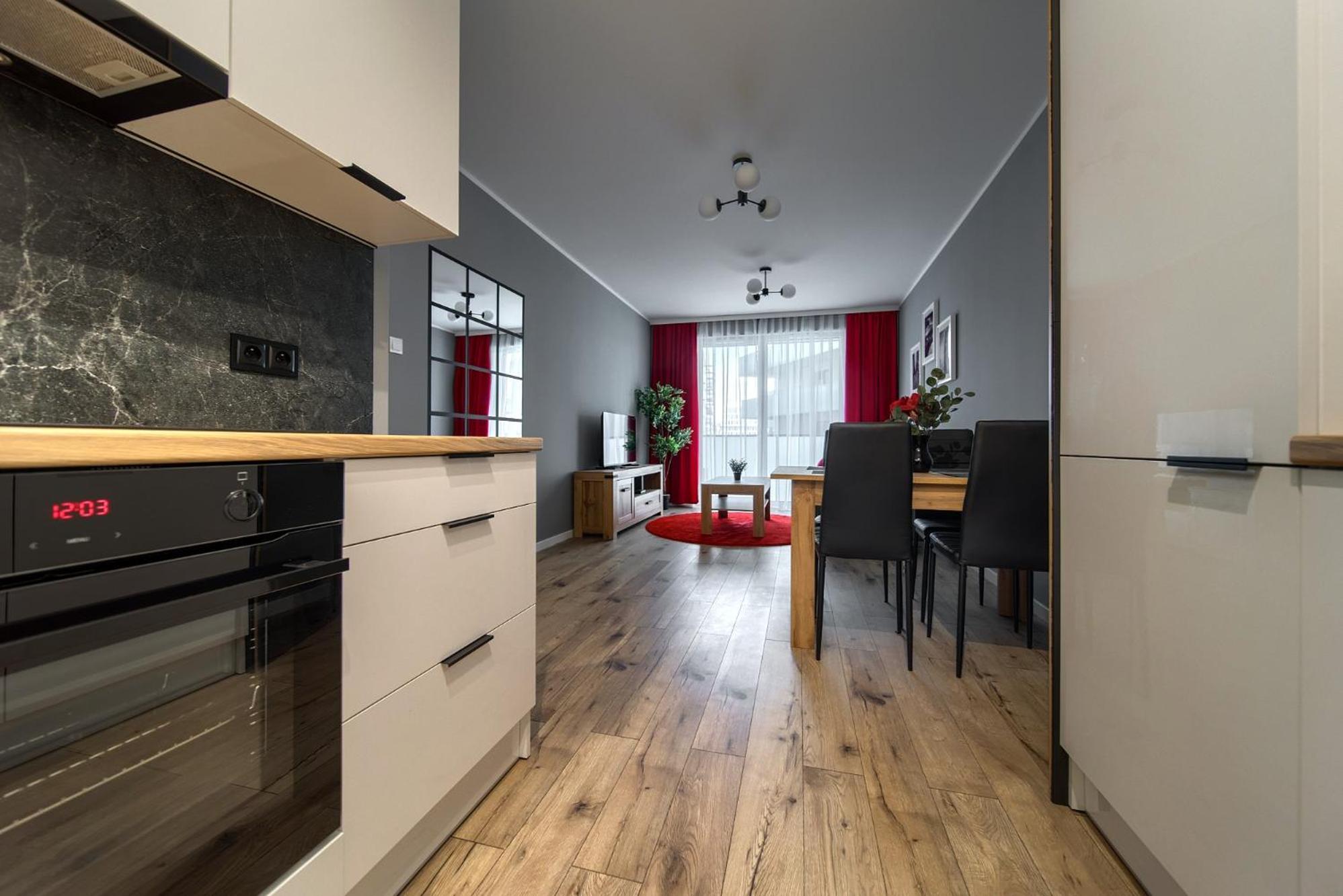 ורוצלב Central Park Red Apartment מראה חיצוני תמונה